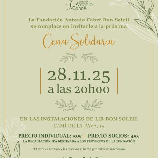 Cena Solidaria 2025