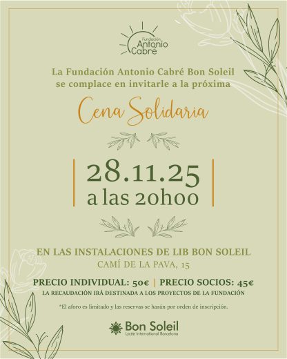 Cena Solidaria 2025